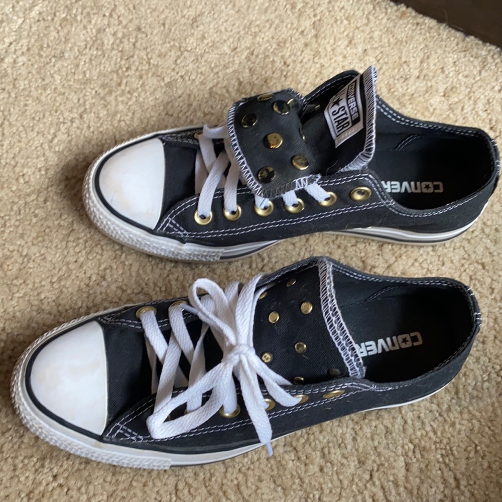 Converse chuck Taylor low tops double tongue